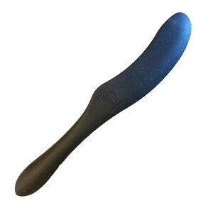 Brown Curved Spatula Silicone Spurtle by Mad Hungry Kitchen Tool